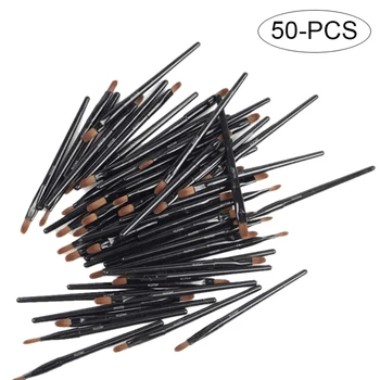 

50pcs Brush Soft Cosmetic Lip Gloss Lipstick Brush Makeup Brushes Makeup Tool For Lips Beauty Tools