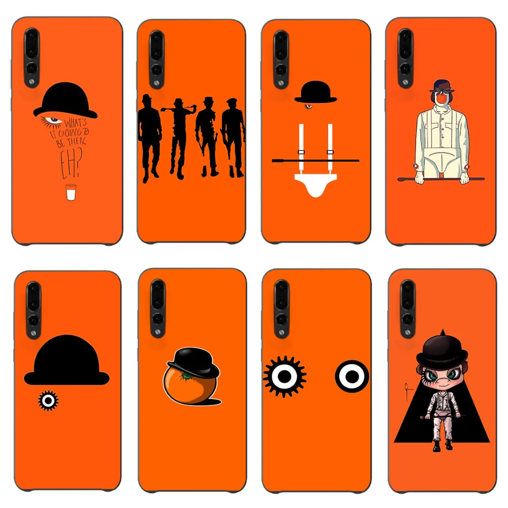 A Clockwork Orange Phone Case New Classic Fashion Black Sotf Silicone TPU For Huawei p30 p20 Lite p10 p9 p8 series aesthetic | Мобильные