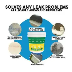 Hot Innovative Sealer Mighty Paste Polyurethane Waterproof Coating for Home House Bathroom Roof
