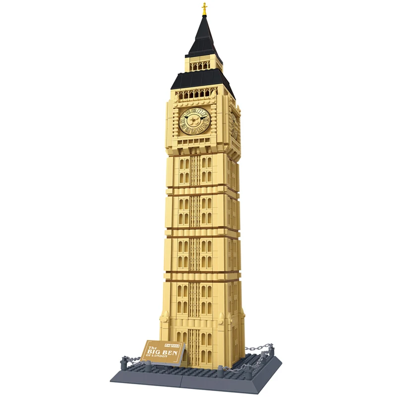

2020 Architecture City Series (1642 pieces) Big Ben Building Block Model Sets Brick Classic Kids Toys Gifts
