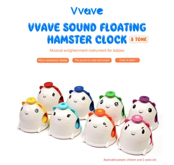 

Vvave 8 Tone Sound Floating Hamster Clock Drum Musical Instruments For Children Music Enlightenment