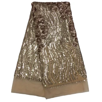 

2020 Last Design French Mesh Lace Embroidered Tulle Lace Fabric French Lace Fabric. Latest Nigerian Laces FC1627 ,Hight Quality