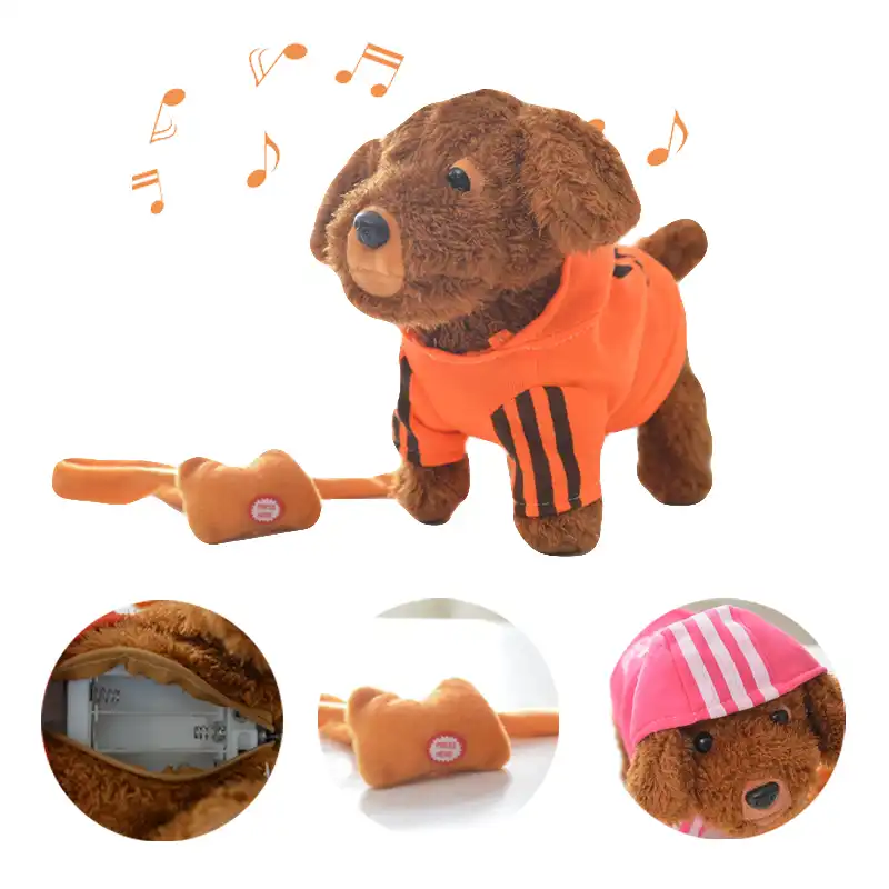 子供の電気おもちゃの犬が歩くと 歌う呼び出すことができ Usb充電電子ぬいぐるみ機犬 Electronic Plush Toys Aliexpress 子供の電気おもちゃの犬が歩くと 歌う呼び出すことができ Usb充電電子ぬいぐるみ機犬 Electronic Plush Toys Aliexpress
