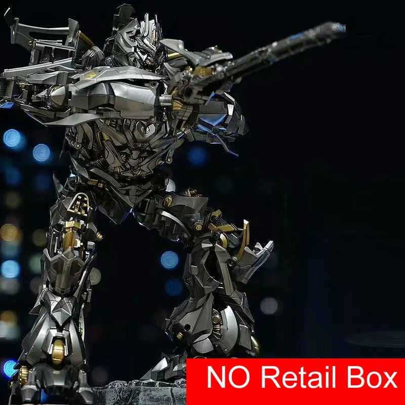 No Retail Box MPM08 MPM-08 трансформация Гальватрон Мега негабаритных сплав оригинальные большие фигурки ко Робот Игрушки - Цвет: No Retail Box