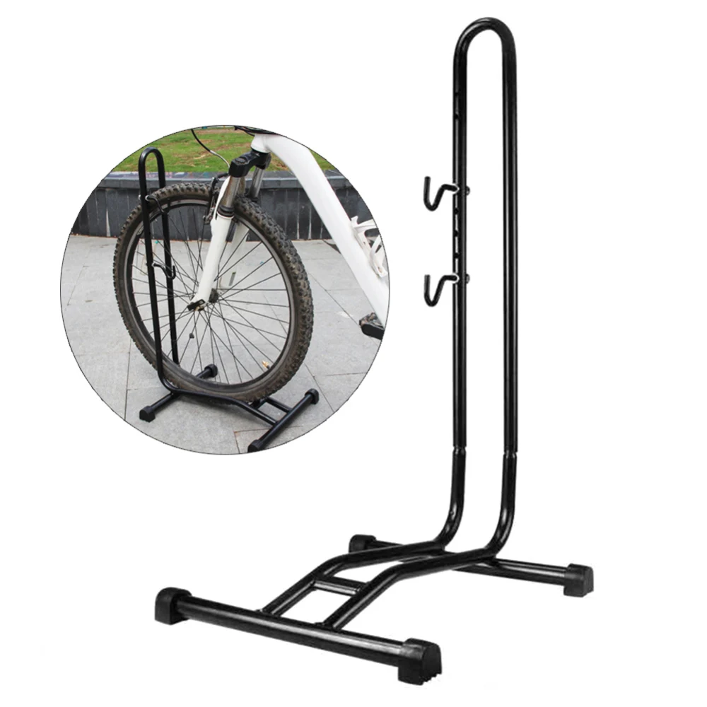 2 bike bicycle floor rack stand