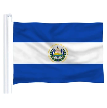 

2017 The Salvatore Flag Polyester Salvatore Flag 5*3 FT 150*90 CM High Quality Cheap Price In-kind Shooting