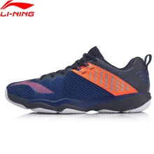 Li-Ning/Мужская обувь RANGER 4,0 TD; профессиональная обувь для бадминтона; дышащая спортивная обувь с поддерживающей подкладкой; кроссовки; AYTP031 OND19
