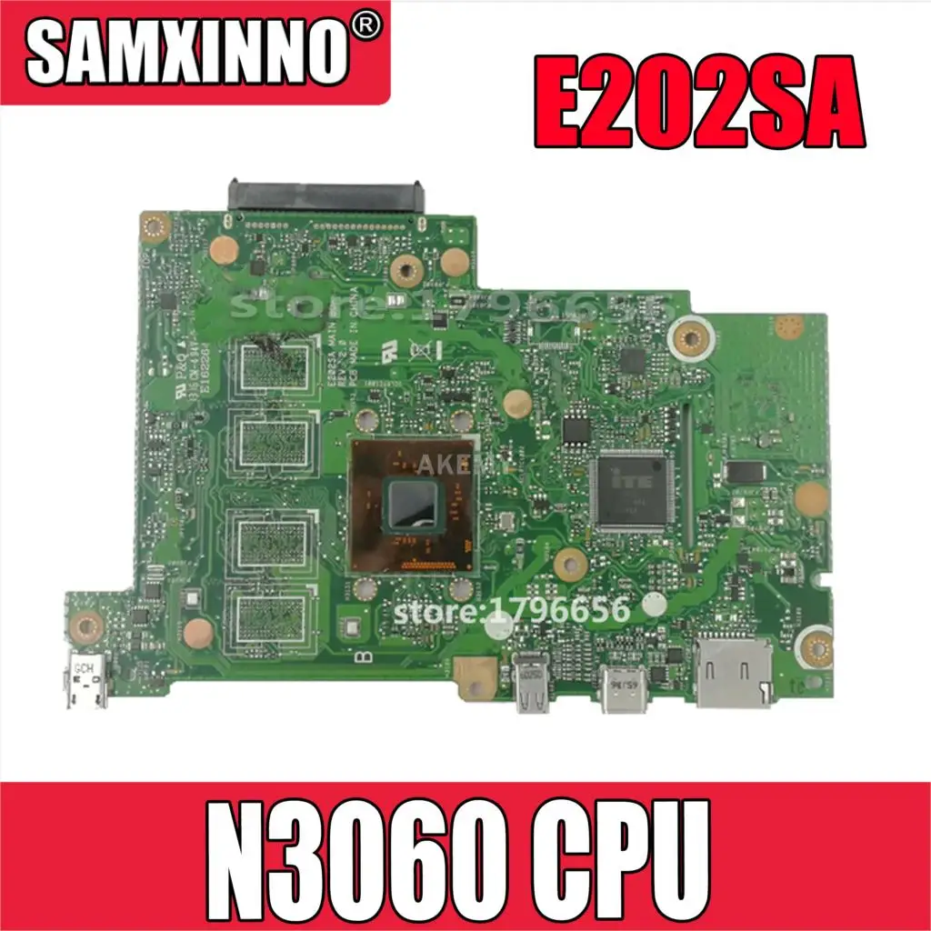 С N3050/N3060 CPU 2 ГБ/RAM E202SA материнская плата для ноутбука For Asus E202S плата|Материнские