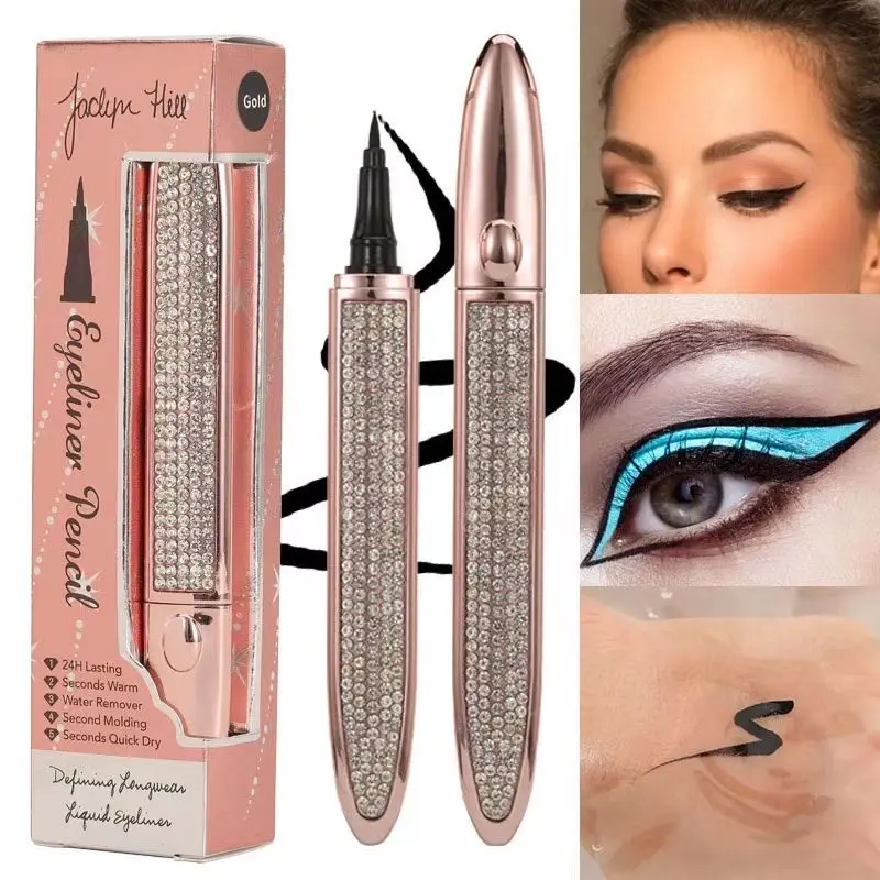 

2020 women 1 Pcs Eyeliner Liquid Pen Waterproof Long Lasting Quick Drying Smooth Makeup Beauty matte eyeliner stamp eye pencil