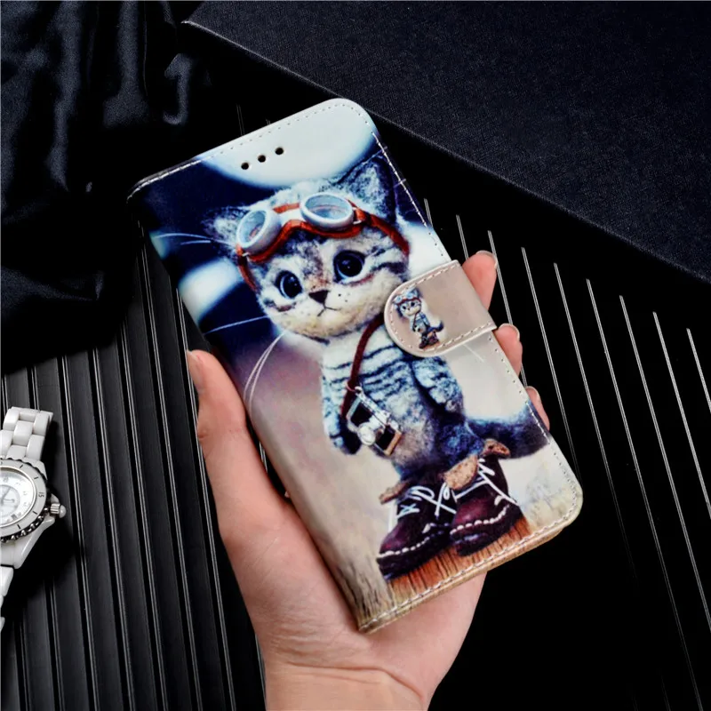 phone case for huawei Trên Huawei Honor Chơi 3 6.39 Inch Tranh Ví Da Lưng Điện Thoại Dành Cho Danh Dự Chơi 3 ASK-AL00x Ốp Lưng etui Coque Trường Hợp waterproof case for huawei