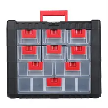Ящик для инструментов аппаратные средства ремесло чехол для хранения бытовой беспорядок Органайзер с ручкой PP
