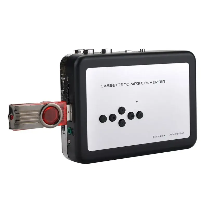 Cassette Tape Player Record Tape to MP3 Digital Converter,USB Cassette Capture,Save to USB Flash Drive Directly