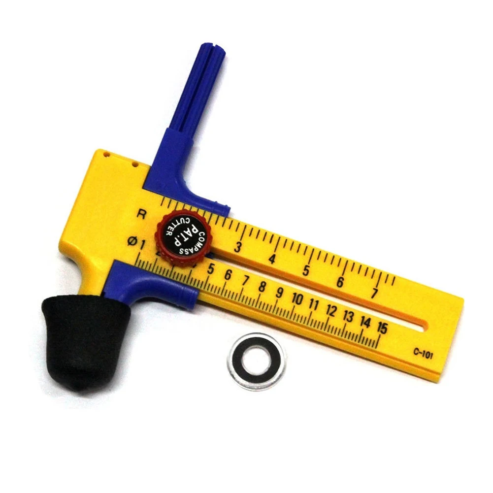 Rotary Compass Circle Cutter Paper Cardboard Rubber Vinyl Leather Art Craft Tool 10mm-150mm Cortador Circular Circle Cut paper cutter circular cutter