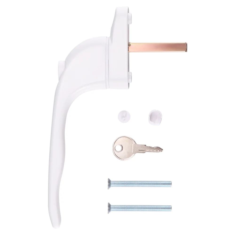 

Aluminium Window Handle For Double Glass With Key Door Handle Window Handle Rotating Window Handle