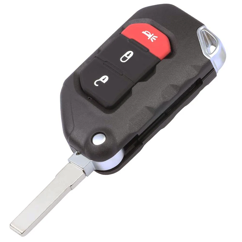 KEYECU 433 МГц PCF7939M 4A FCC, аддитивного цветового пространства: OHT1130261 68292944 4 кнопки смарт дистанционные брелки для ключей Fobik брелок Jeep Wrangler JL