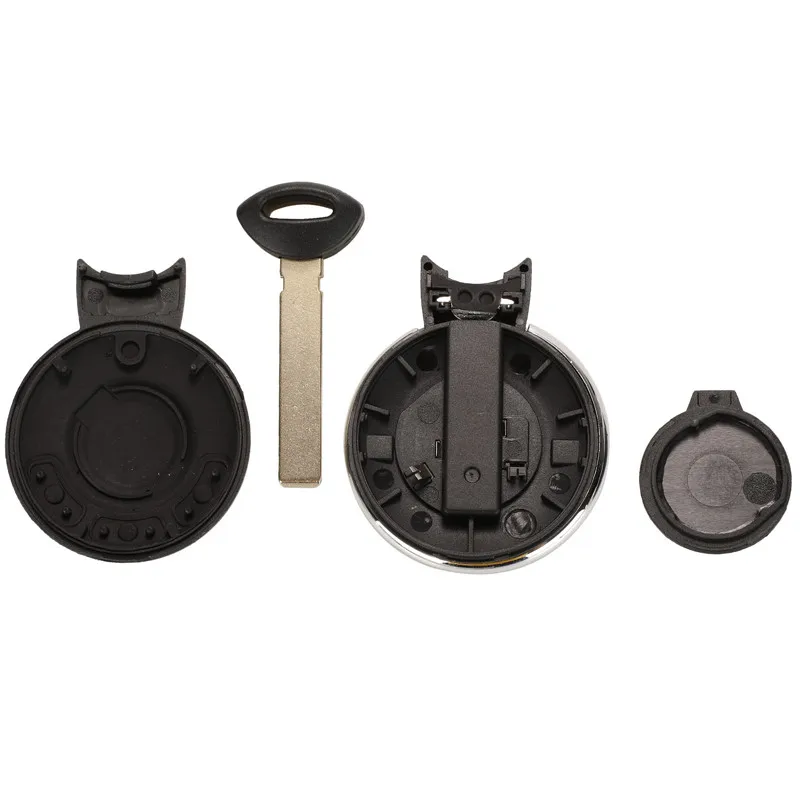 Keyforkess 10 pz/lotto 3 pulsante Uncut lama Smart Fob Shell per BMW Mini Cooper sostituzione della copertura della cassa chiave a distanza - He8acf3ee173d416f897549f27bf845271