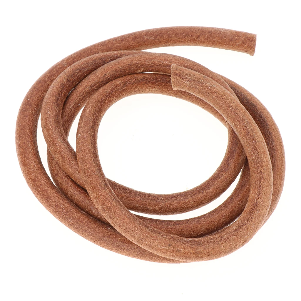 1m Round Leather Cord Thread For Kumihimo Jewelry Bracelets Making 8mm