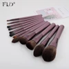 Discount Makeup-Brush-Set Cosmetic-Tools-Kit Foundation Eye-Eyeliner-Powder Wood-Handle FLD 12pcs dgOo35m8