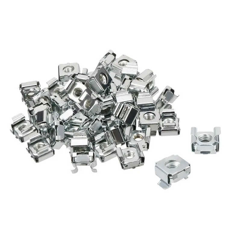 

20-Rack M8 Mounting Cage Nut for Server Rack Stainless Steel