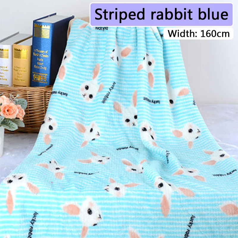 Striped rabbit blue