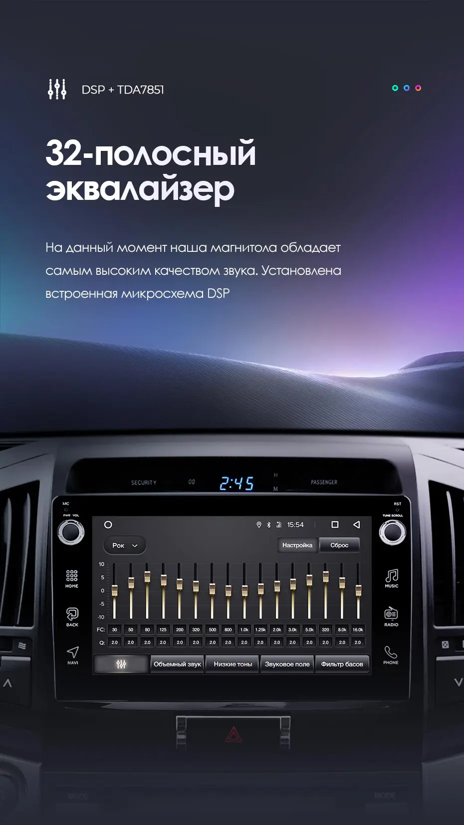 TEYES SPRO Штатная магнитола для Тойота Ленд Крузер 11 200 Toyota Land Cruiser 11 200 2007- Android 8.1, до 8-ЯДЕР, до 4+ 64ГБ 32EQ+ DSP 2DIN автомагнитола 2 DIN DVD GPS мультимедиа автомобиля головное устройство