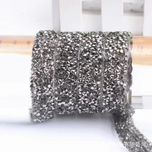 Один рулон смолы пластик Железо на аппликация отделка свадебное платье украшение