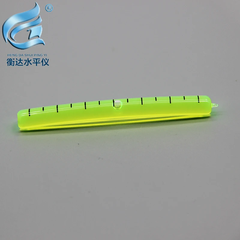 

All glass tube horizontal bubble high precision horizontal bead outer arc vial