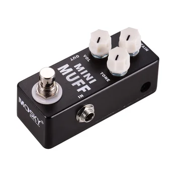 

MOSKY MINI MUFF Guitar Effect Pedal Electric Guitar Distortion Fuzz Effect Pedal Full Metal Shell True Bypass Guitar Accessories
