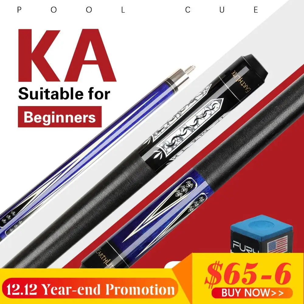 

CRICAL KA-1/2 Pool Cue Sticks 13 mm Tip XTC Ferrule Maple Shaft Handmade Irish Linen Wrap 3/8*18 Pin Joint Billiards Cue Stick