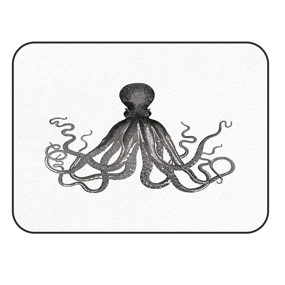 CHARMHOME мягкий ковер на заказ Противоскользящий Octopus Cthulhu для гостиной спальни