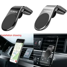 

Magnetic Car Phone Holder Stand Mobile Mount Cell Stand For Air Vent Clip GPS Mobile Phone Magnet Mount Accessories