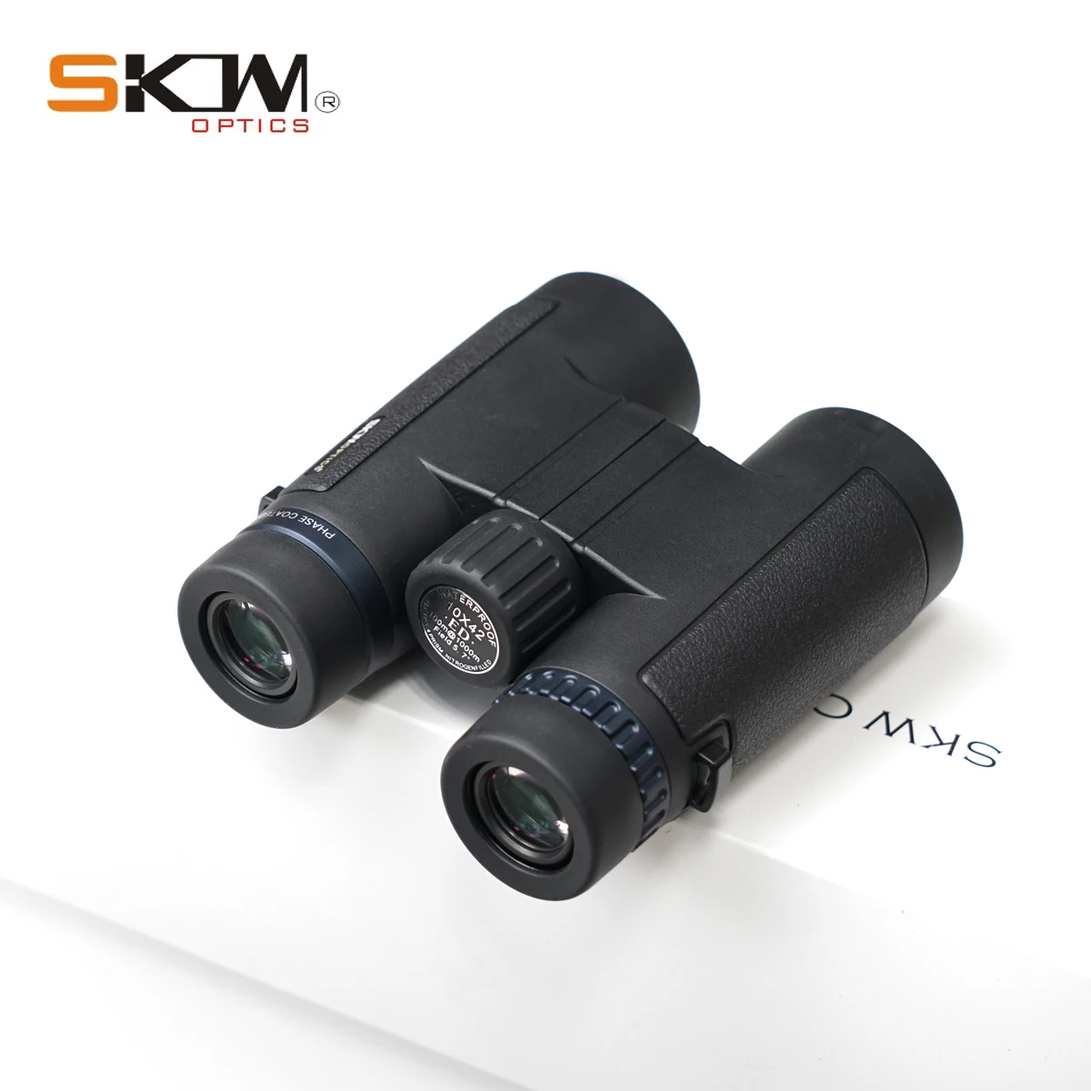 SKWoptics 10x42 ED Бинокль наблюдение за птицами, охота с фазовым покрытием Водонепроницаемый Bak4, Fogproof