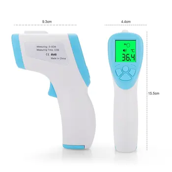 

Non-contact Temperature Measurement Device Multi-functional Digital Thermometer Infrared Forehead Termometer Tool