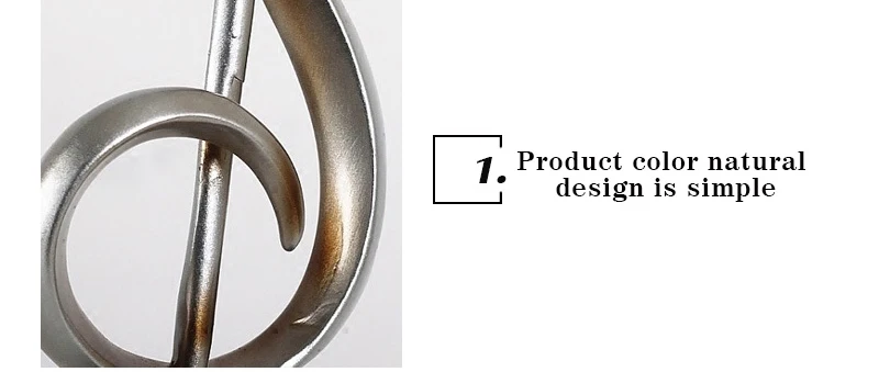 Креативный современный музыкальный символ, украшение, Ретро Смола, фигурка, музыкальный символ, миниатюрный декор, подарки на день рождения, аксессуары для домашнего декора
