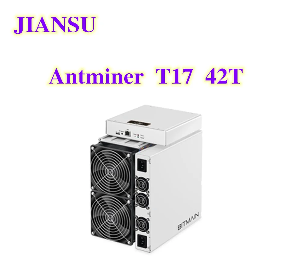 Used 90% new BTC BCH miner AntMiner T17 42TH/S SHA256 Asic better Than S9 S11 T15 S15 S17 Z11 B7 T2 T3 WhatsMiner M20 | Компьютеры и
