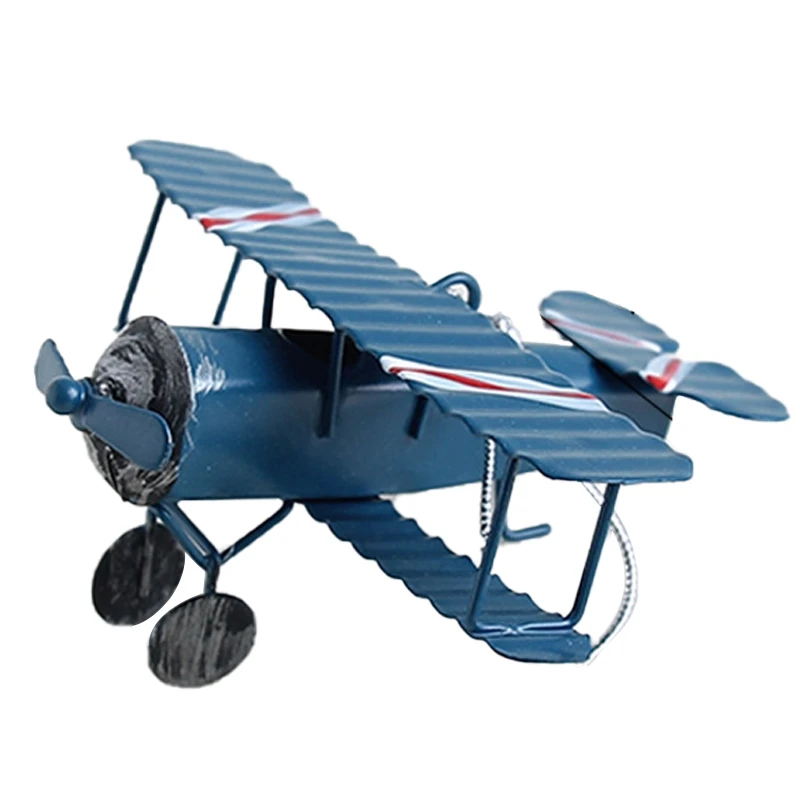 Забавные Мини фигурки модель самолета интерьер автомобиля Настольный украшения