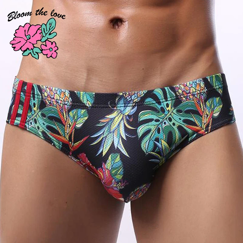 Wholesale Good Price Modal Print Men's Underpant Herren Bikini