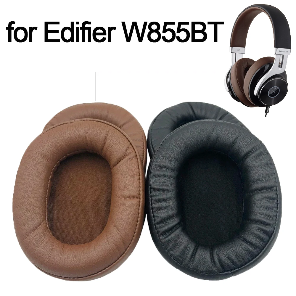 

1 pair Earpads for Edifier W855 W855BT BT W-855BT 855 Headset Headphone Earmuff Pillow Replacement Ear Pads Sleeve Leather