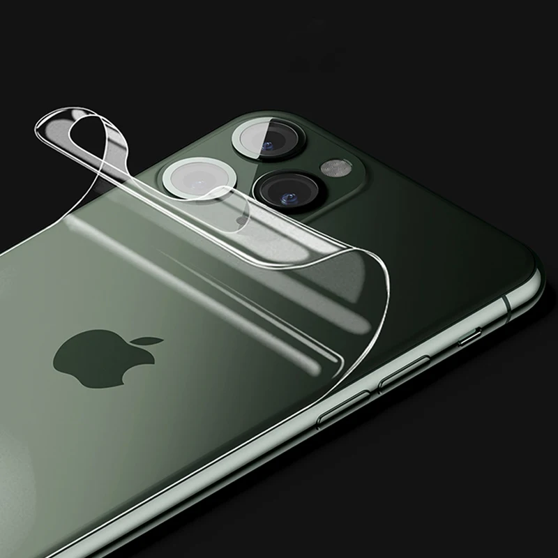 1 3 шт 20D задняя защитная пленка для iPhone 11 Pro X XR XS Max Hydrogel TPU Apple 6S 7 8 Plus 6P 7P P из