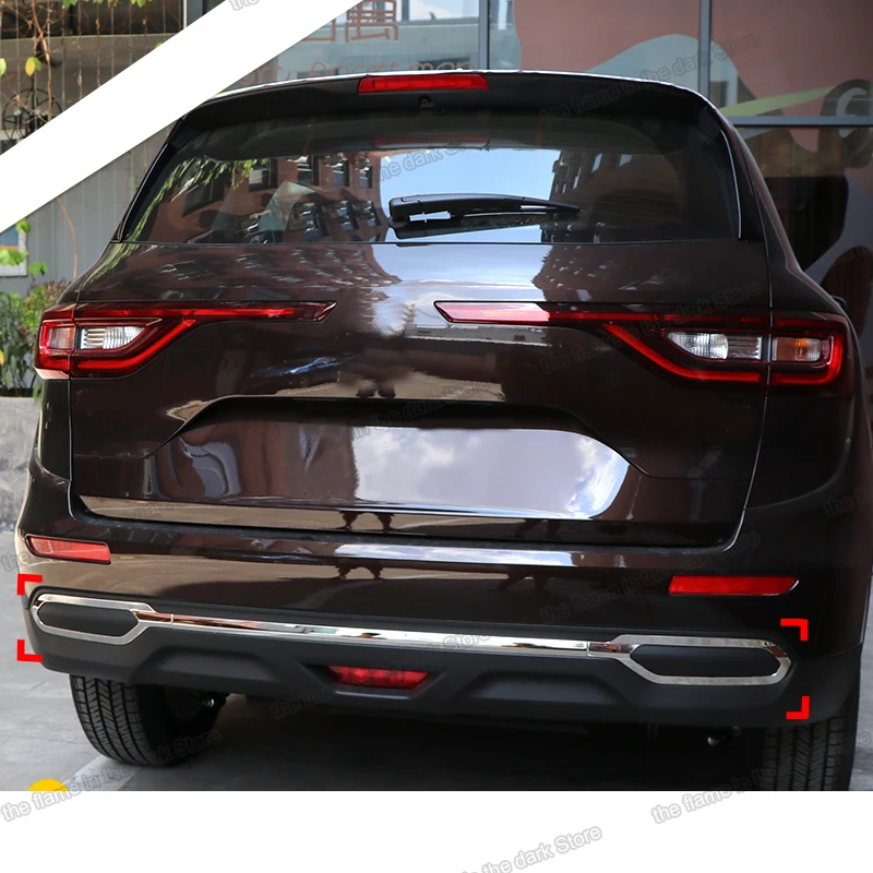 Автомобильный задний бампер из нержавеющей стали lsrtw2017 для renault koleos 2016 2017 2018