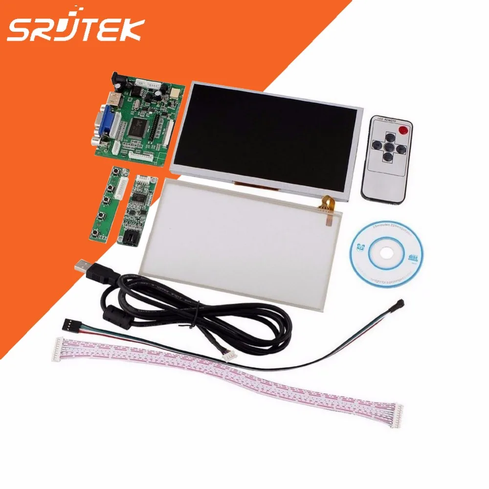 INNOLUX 7-дюймовый сенсорный ЖК-экран для Raspberry Pi TFT монитор AT070TN90 с сенсорным экраном