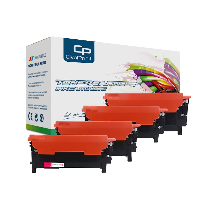Картридж с тонером Civoprint для Samsung CLT K404S clt404s clt y404s Y404S 404S C430 C430W C433W C480 C480FN