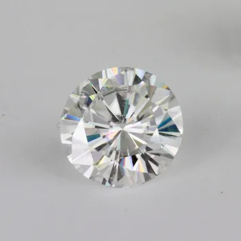 

F Color Lab Moissanite VVS 3Ex Round Brilliant Cut 1pcs 1.2ct 7mm+1pcs 1.5ct 7.5mm+1pcs 2ct 8mm With D Certificate Fast Ship