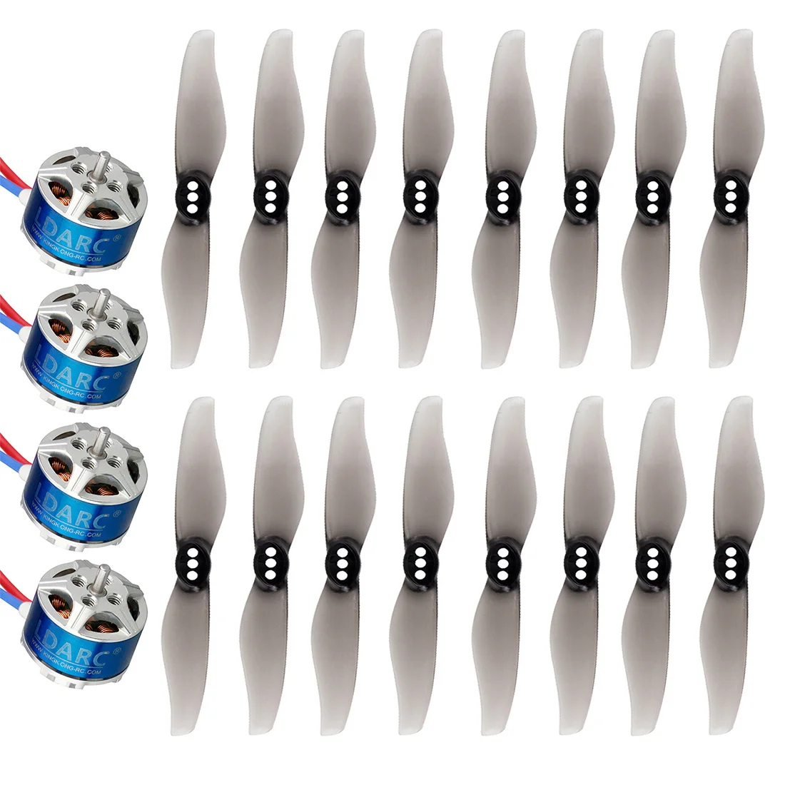 LDARC XT1105-5000KV бесщеточный двигатель с Gemfan Hurricane 3018 Props для 2-4S зубочисток DIY ET115