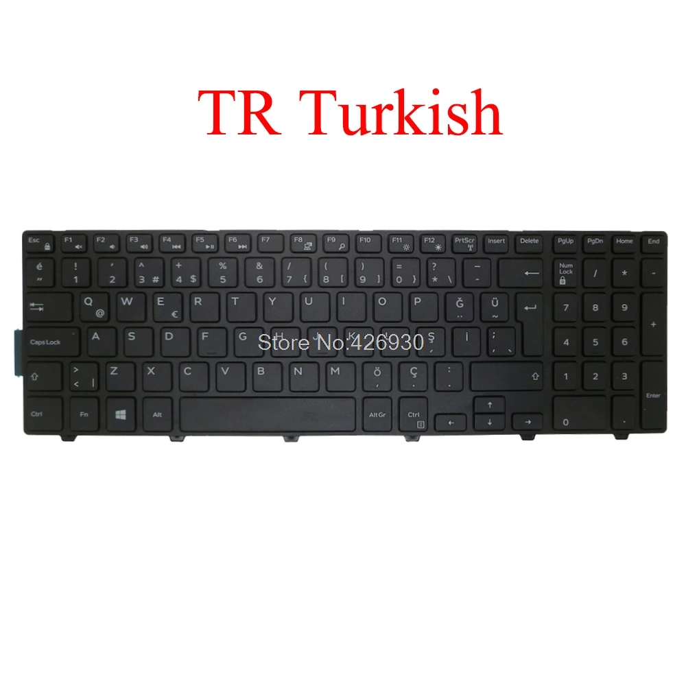 Tr Keyboard For Dell For Inspiron 15 3541 3542 3543 5542 5545 5547 5551 5552 5555 5557 5558 5559 5759 7557 Turkish 08xn93 8xn93 Keyboards Aliexpress