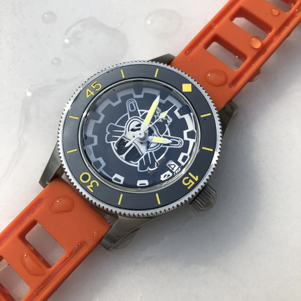 Steeldive 1952 Pro Diver часы 300 м Механические сапфировые механические японский механизм