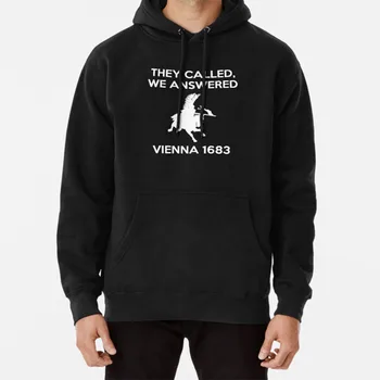 

Vienna 1683 Hoodie Vienna Wing Winged Winged Hussar Hussar Hussars Hussaria Polish Poland Sword