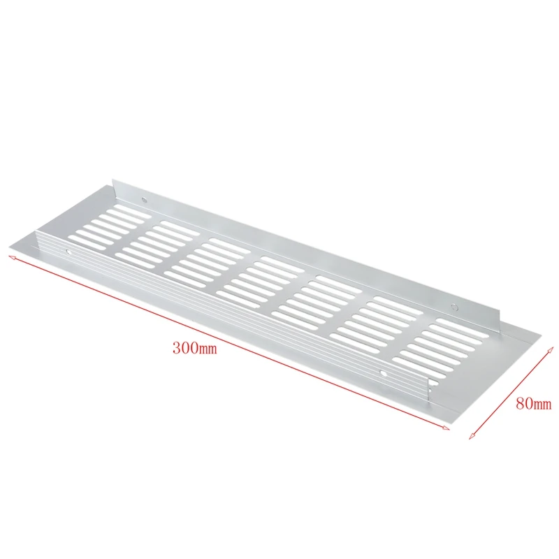 4Pcs Wide Aluminum alloy Air Vent Ventilation Grille For Closet Shoe Cabinet Air Conditioner