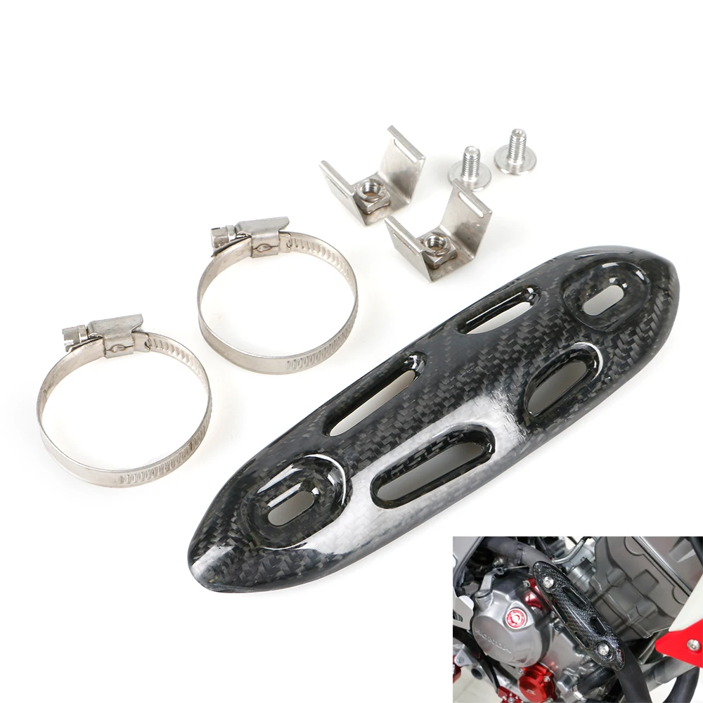 Для Honda CRF250L мотоцикл выхлопной углеродное волокно задний Чехол ДЛЯ CRF 250L аксессуары Байк CRF250 L CRF 250 L Moto Запчасти