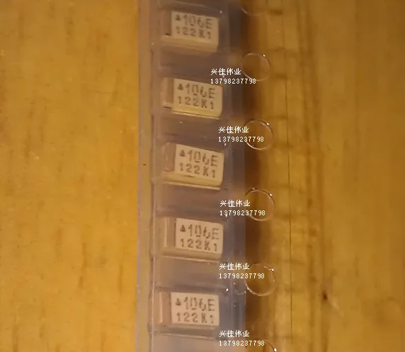 Оригинальный танталовый конденсатор 10 шт./25v10UF 106E мкФ 25V A3216 A 1206 | Электронные